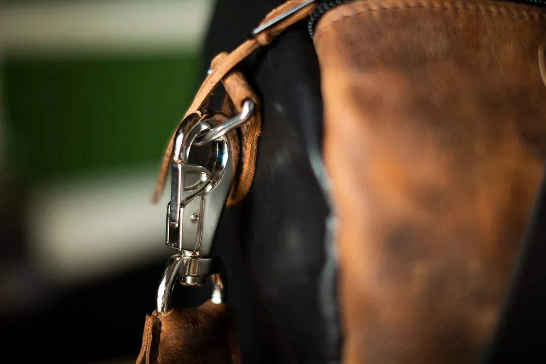 LEATHER DUFFEL BAG - The Weekender