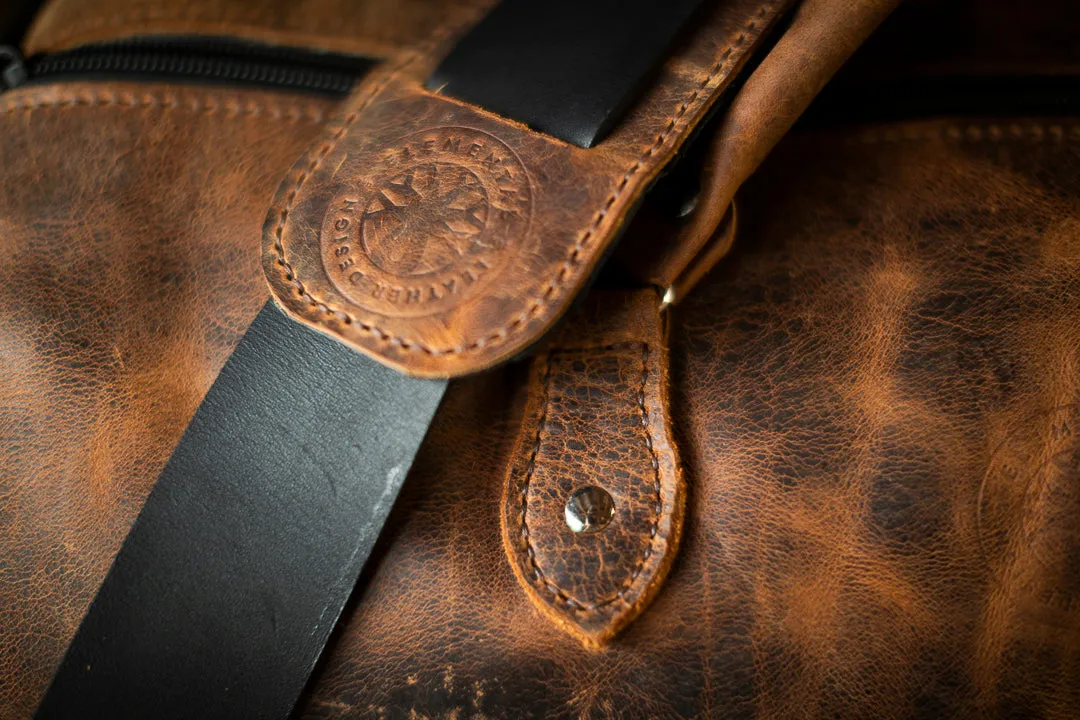 LEATHER DUFFEL BAG - The Weekender