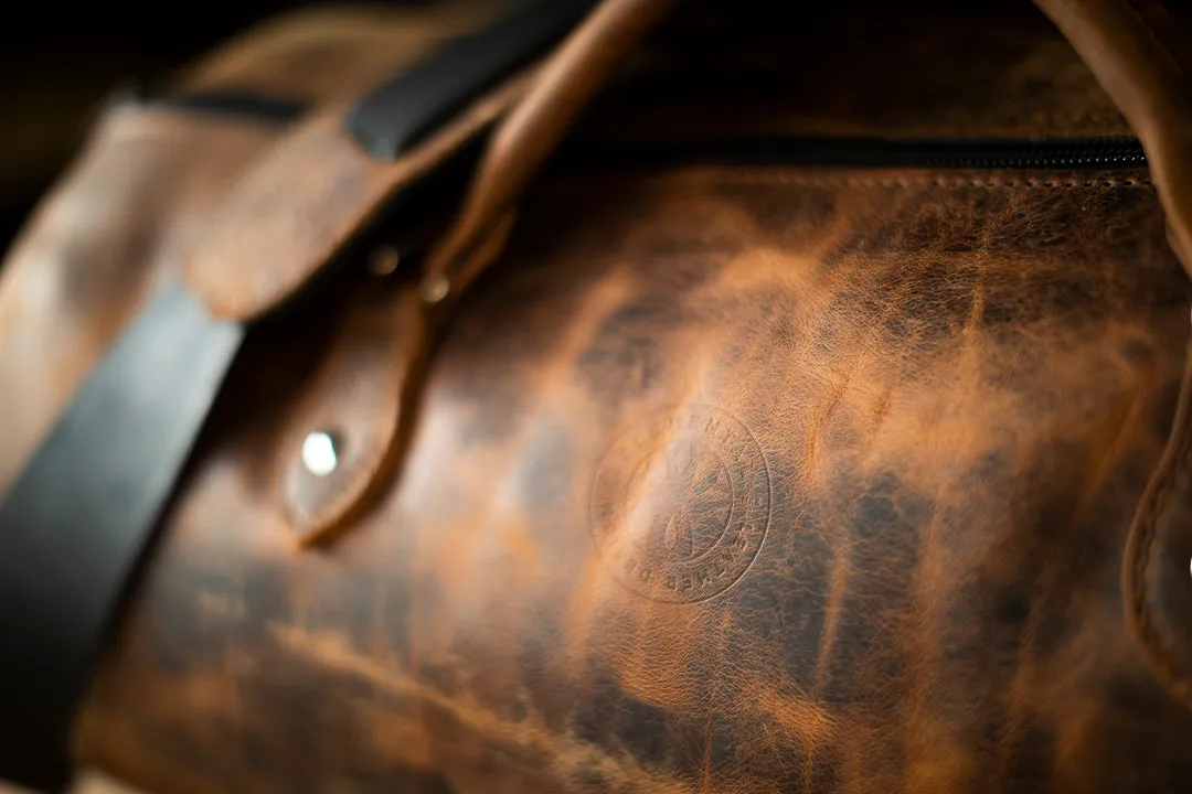 LEATHER DUFFEL BAG - The Weekender