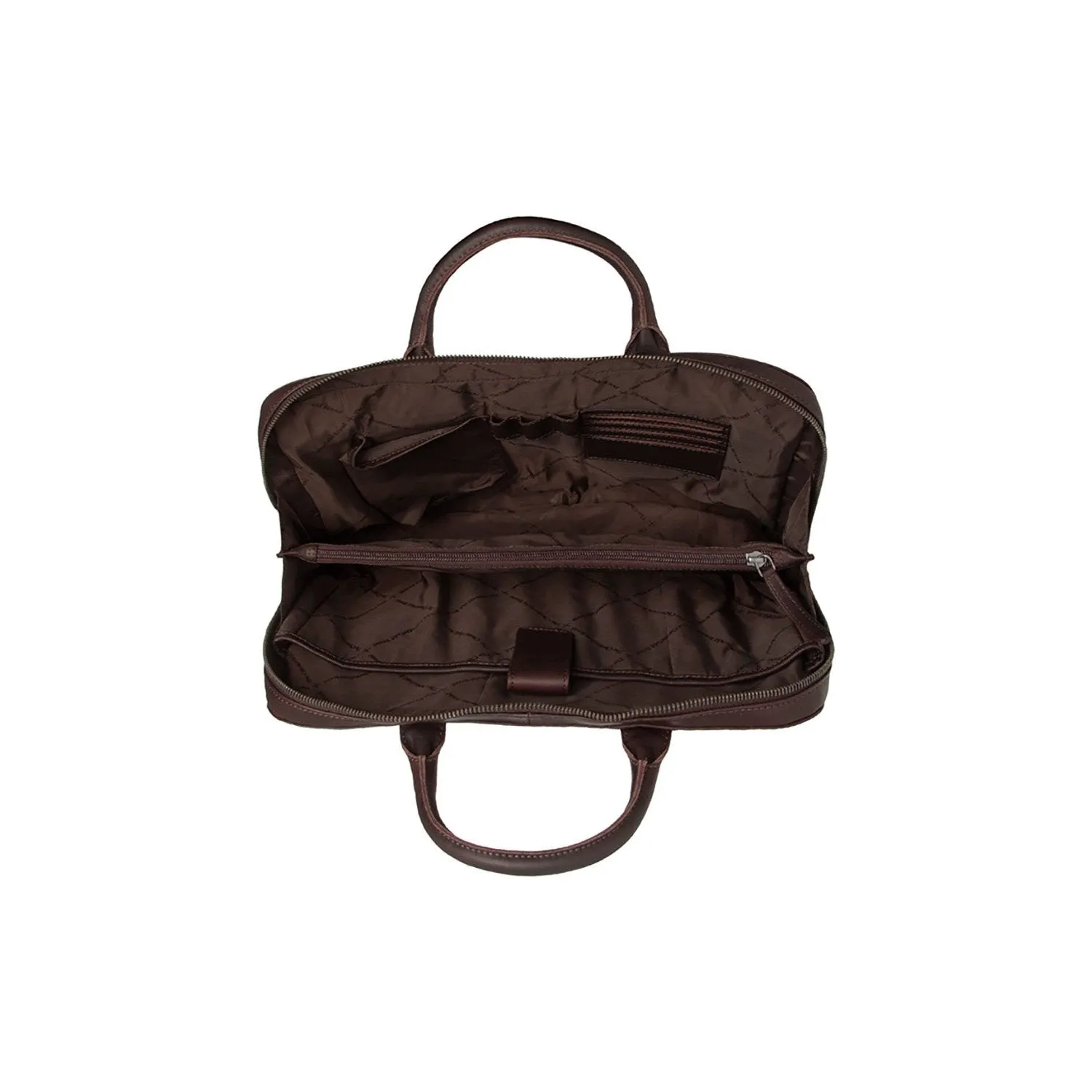 Leather Laptopbag Brown Tilbury