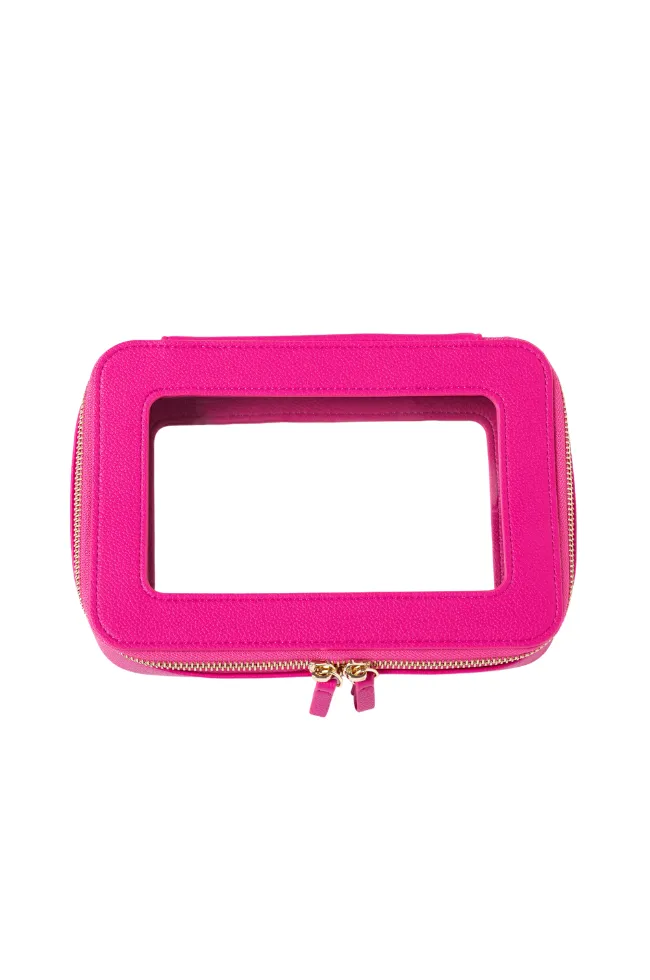 Leather Makeup Bag