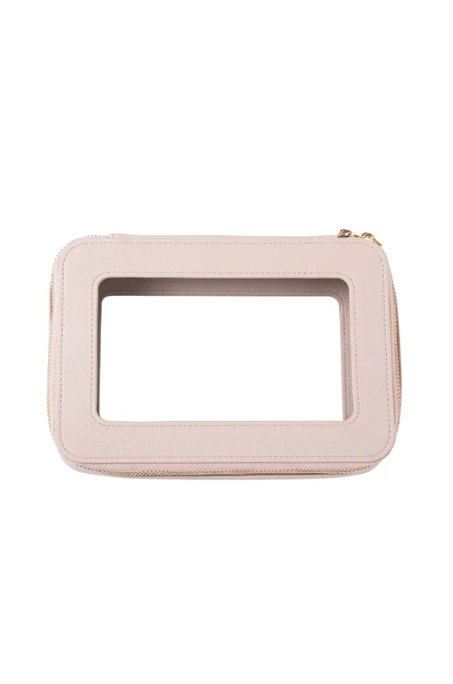 Leather Makeup Bag