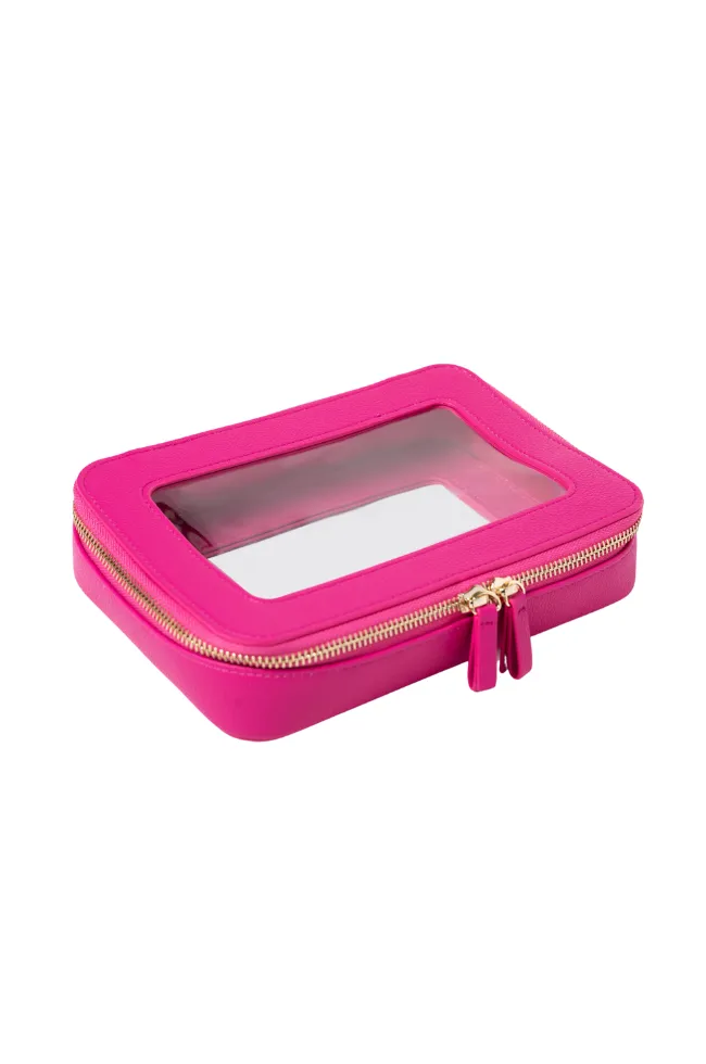 Leather Makeup Bag