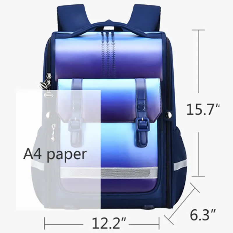 Lightweight School Backpack for Girls Boys Elementary Reflectance School Bags