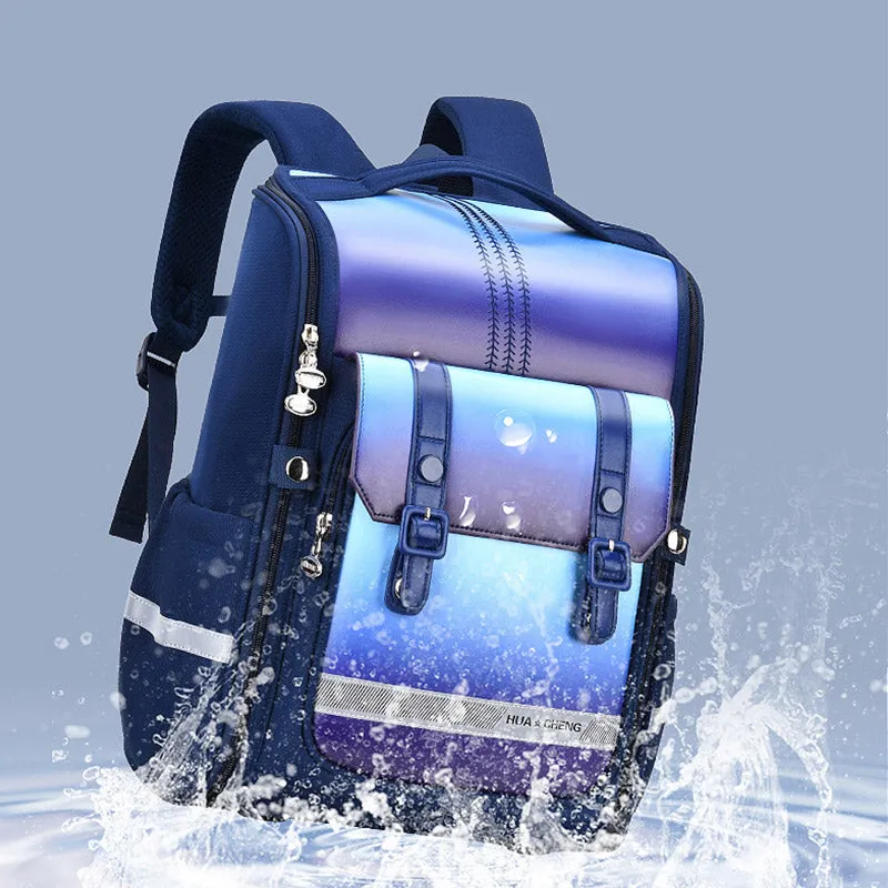 Lightweight School Backpack for Girls Boys Elementary Reflectance School Bags