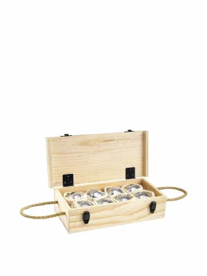 Luxury 8 boules set