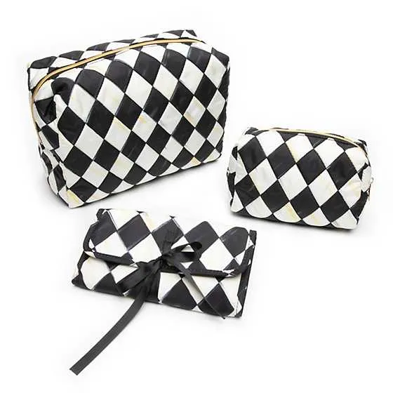 MacKenzie-Childs Court Jester Cosmetic Bag