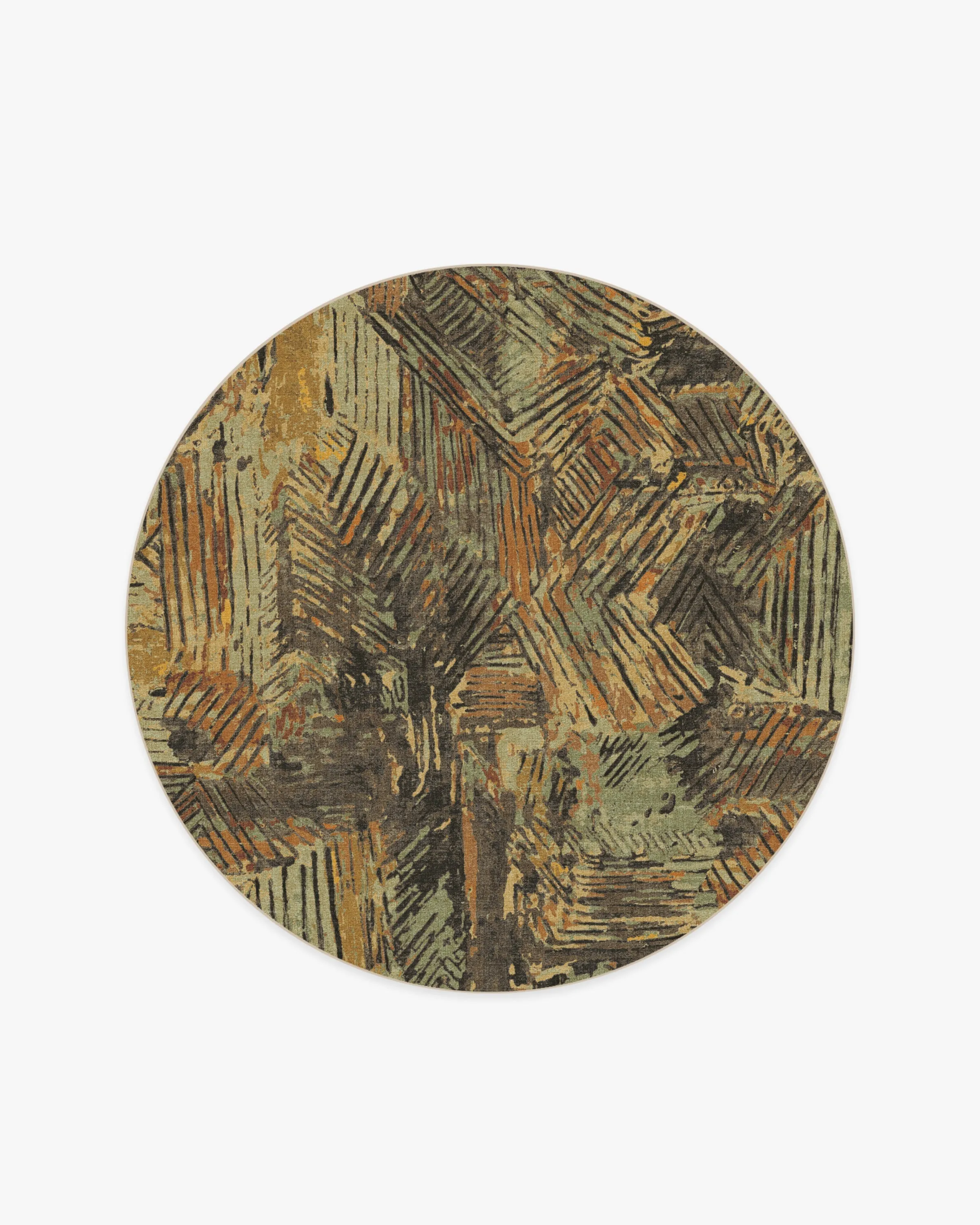 Malene Barnett Sgraffito Natural Multicolour Tufted Rug