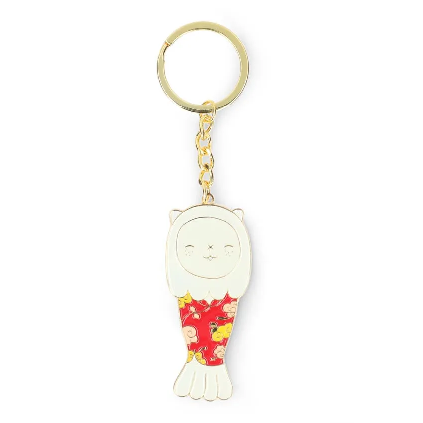Merlion Outfit Keychain