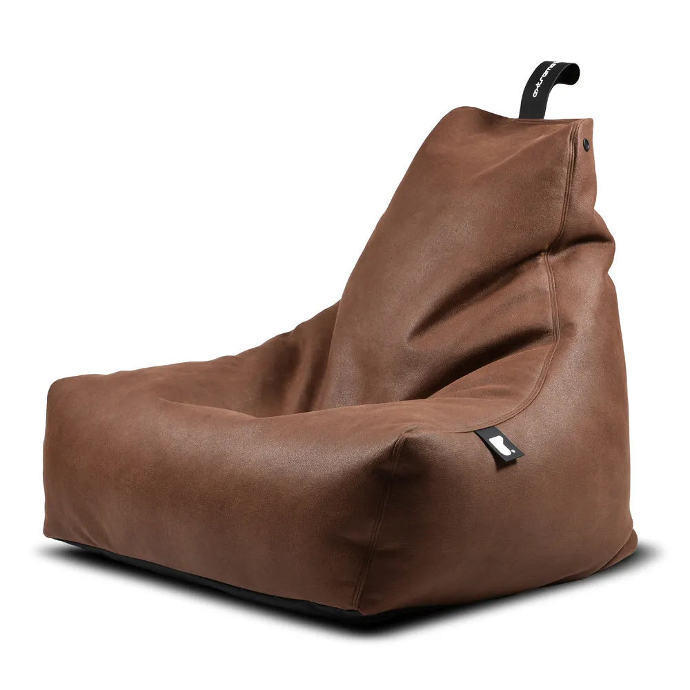 Mighty-b Leather Look Bean Bag Chair