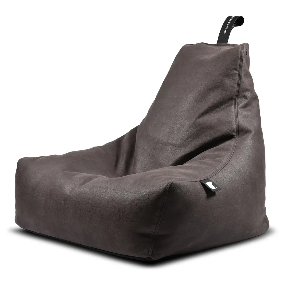 Mighty-b Leather Look Bean Bag Chair