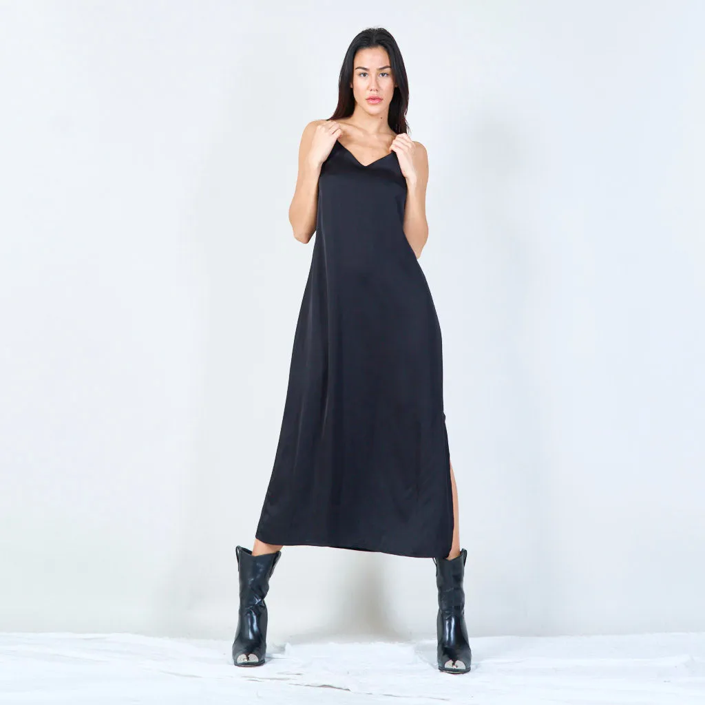 Minimalist spaghetti strap dress wholesale