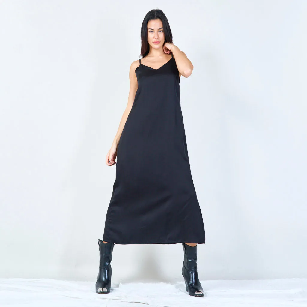Minimalist spaghetti strap dress wholesale