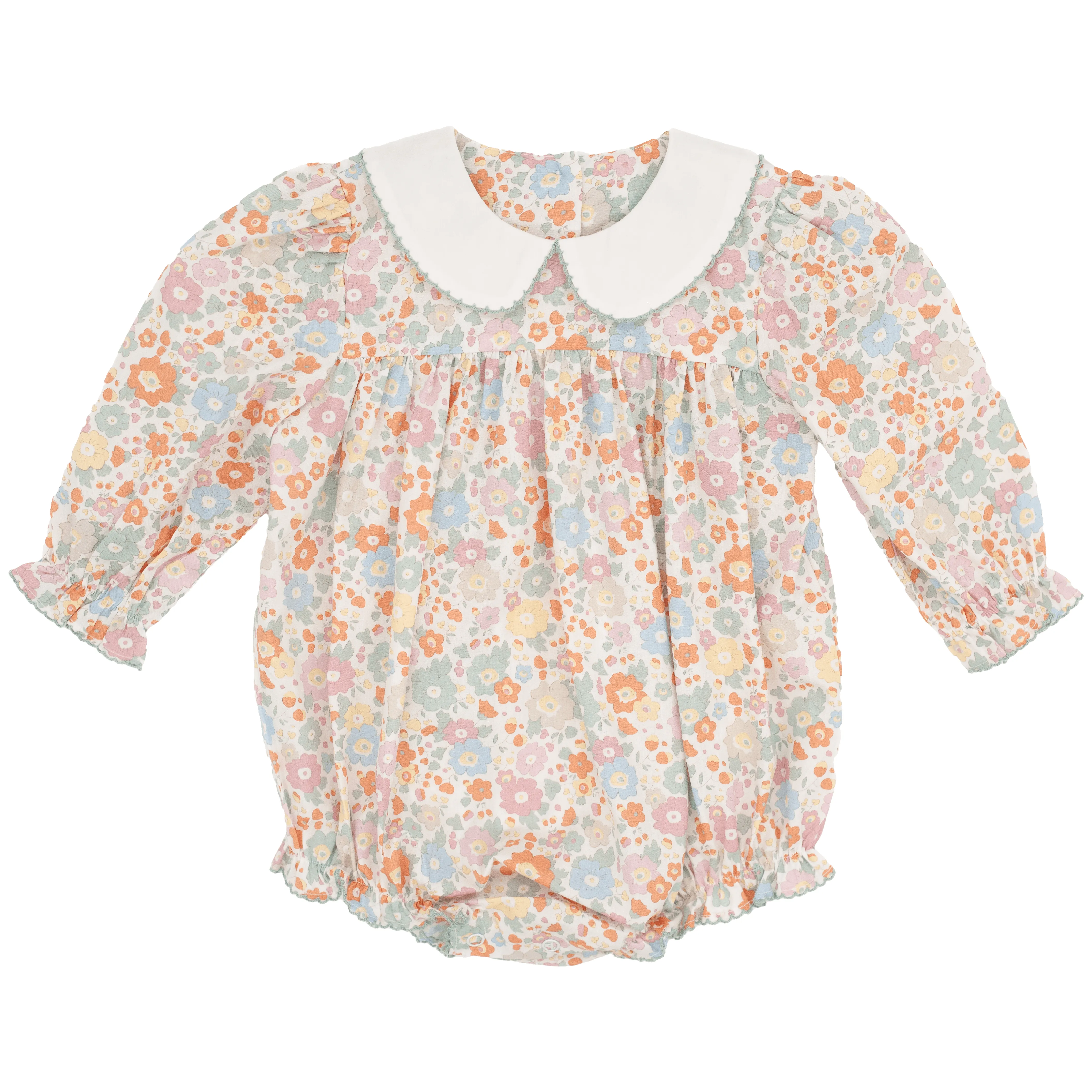 Mint Floral- Bubble