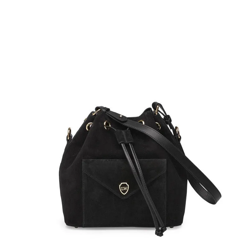 Morgan black gold bag