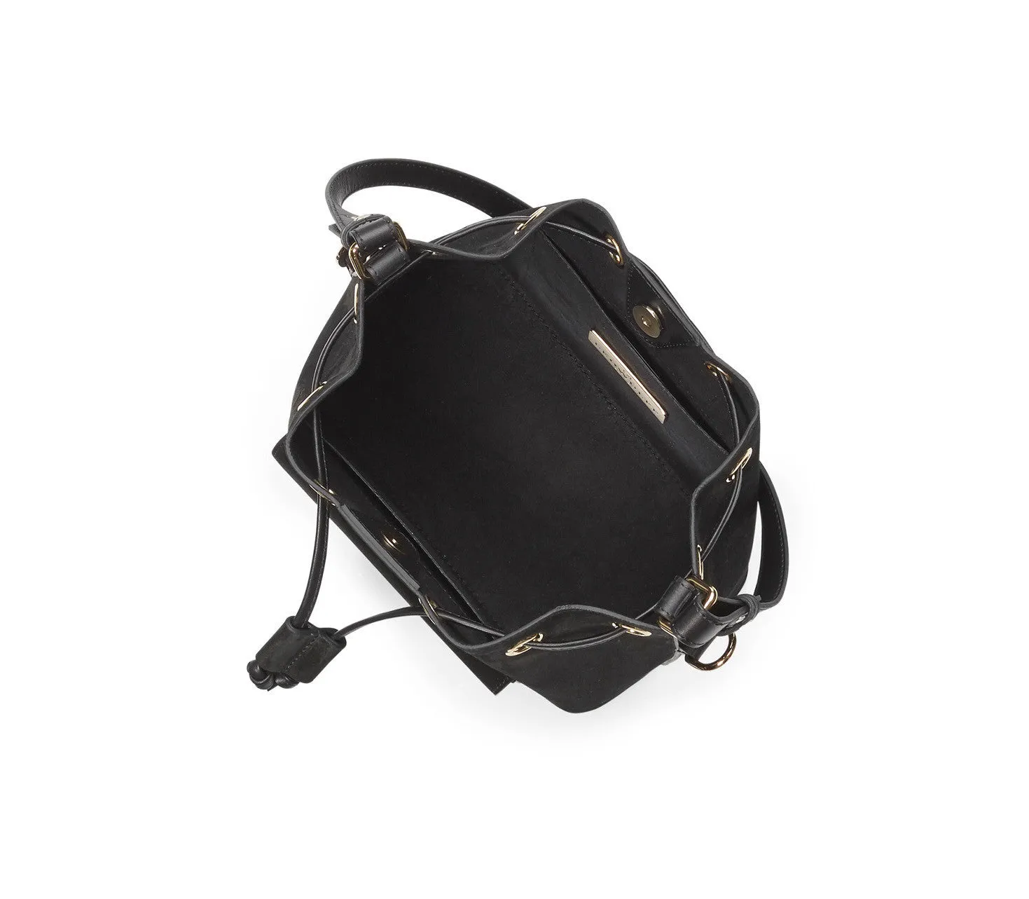 Morgan black gold bag