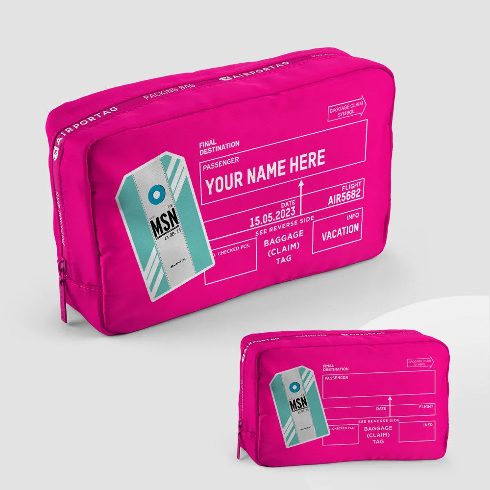 MSN - Packing Bag