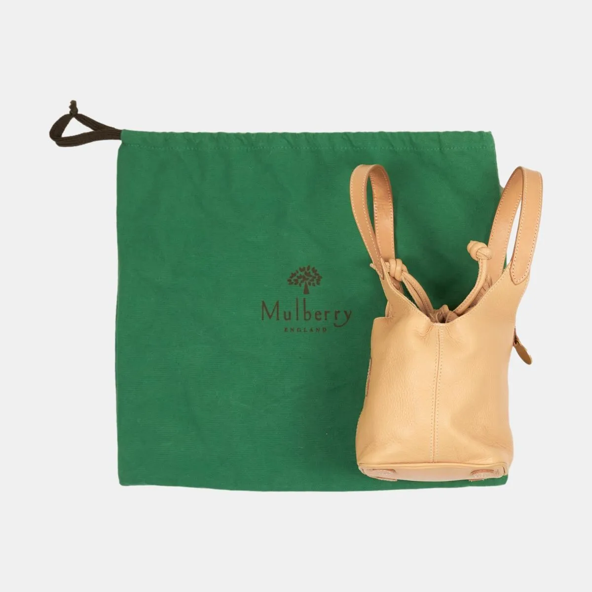 Mulberry Drawstring Bucket Bag