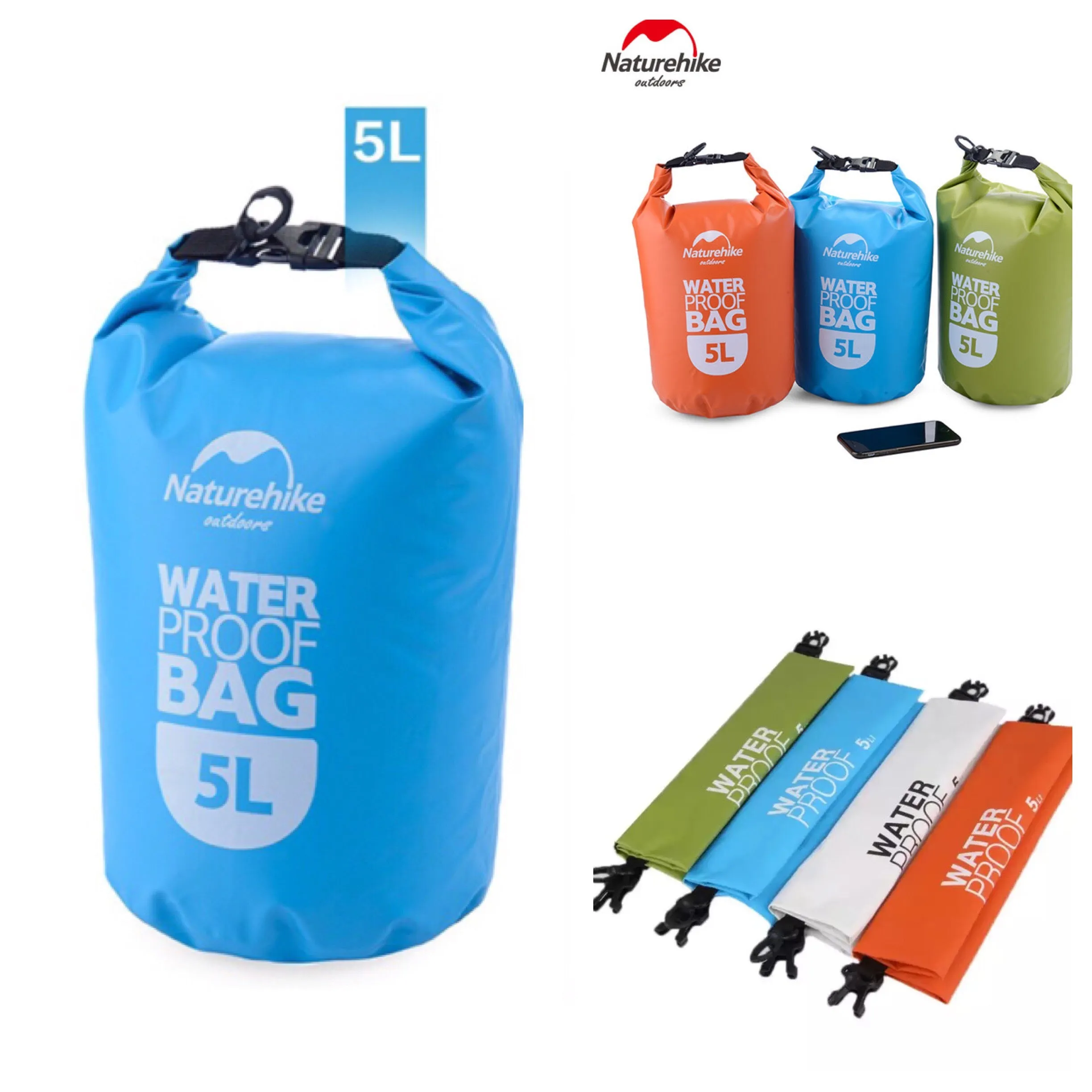 NatureHike 2L 5L Outdoor Waterproof Bags