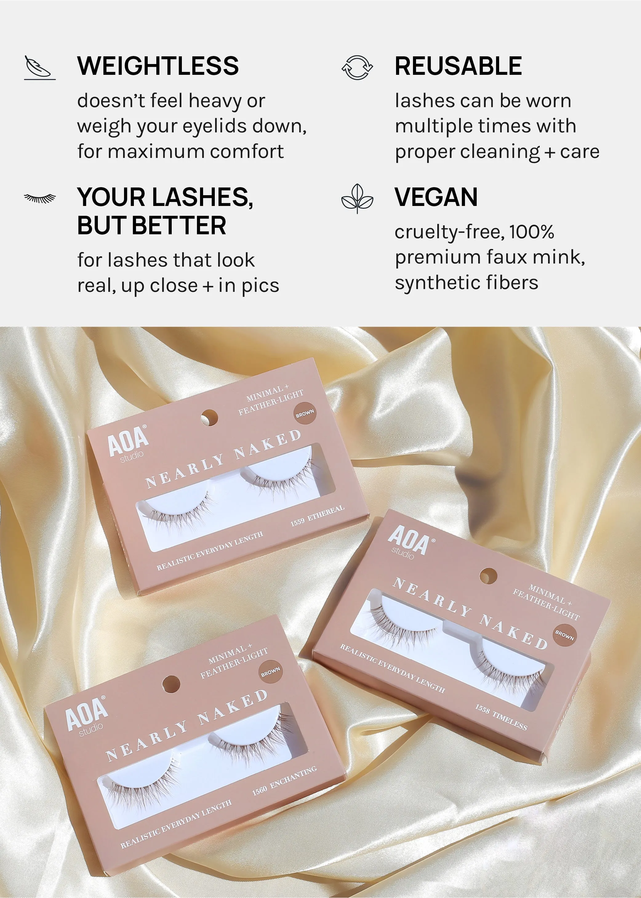 Nearly Naked Lashes – Graceful