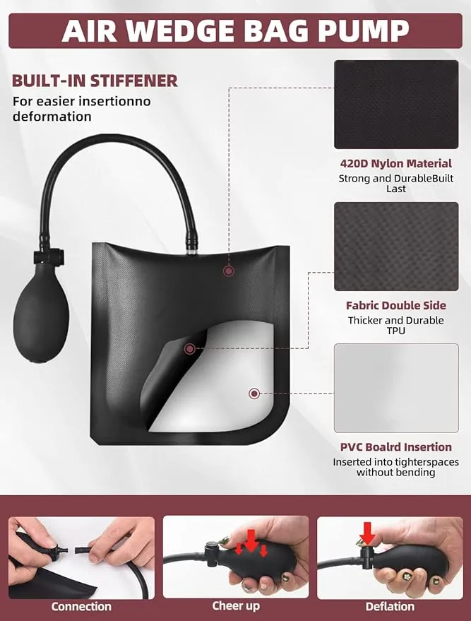 New Retails $85  Car Repair Tool Kit,Emergency Tool with Carrying Bag