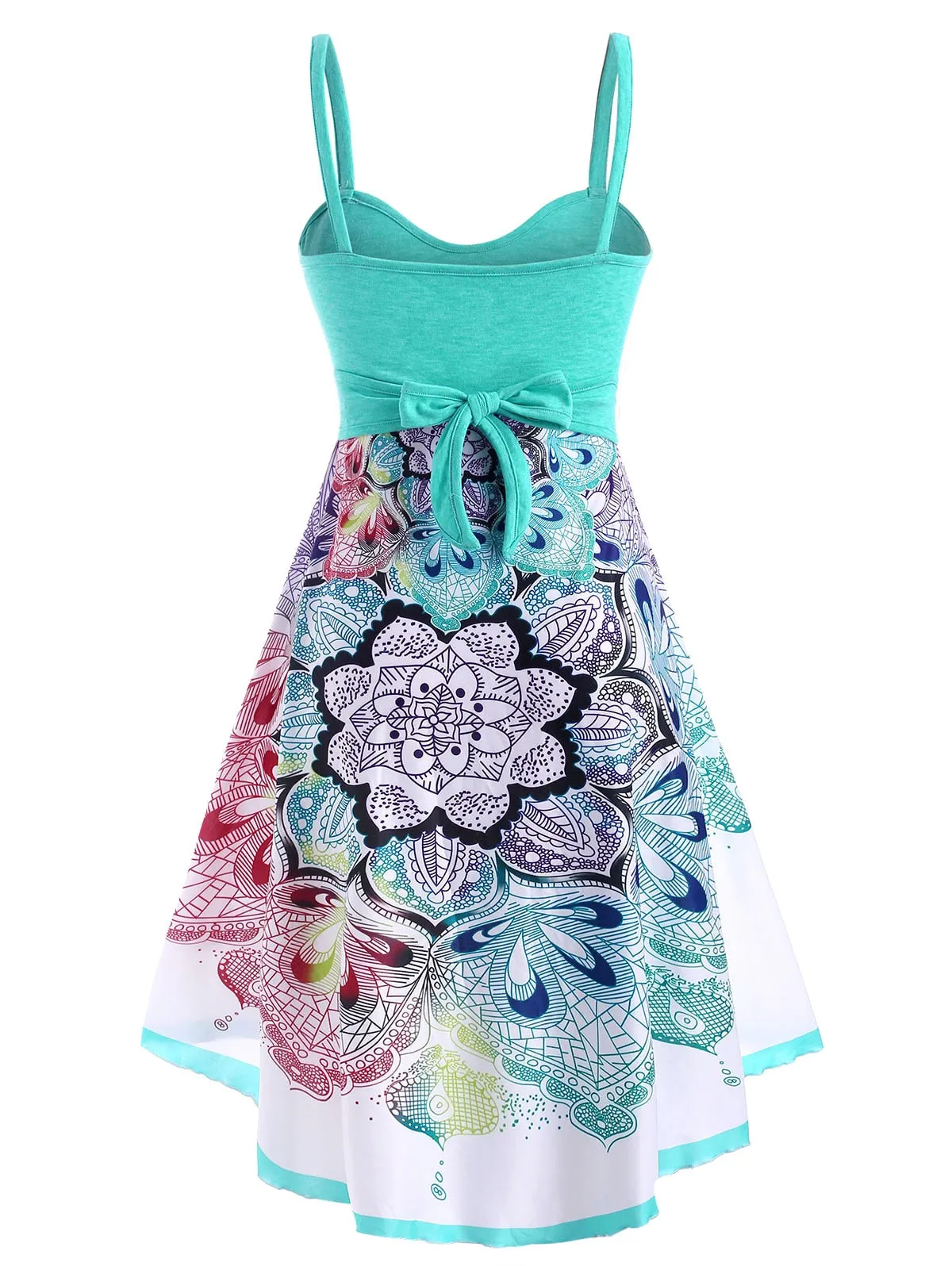Nsquared  Casual Flower Crossover Sleeveless Dress for Women