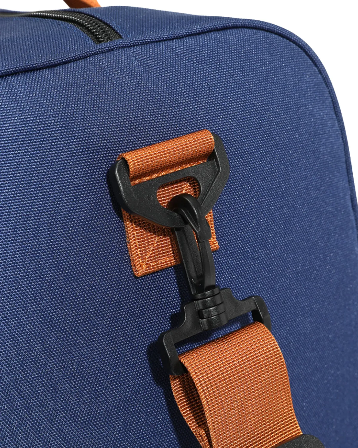 Nylon Travel Bag in Navy Blue