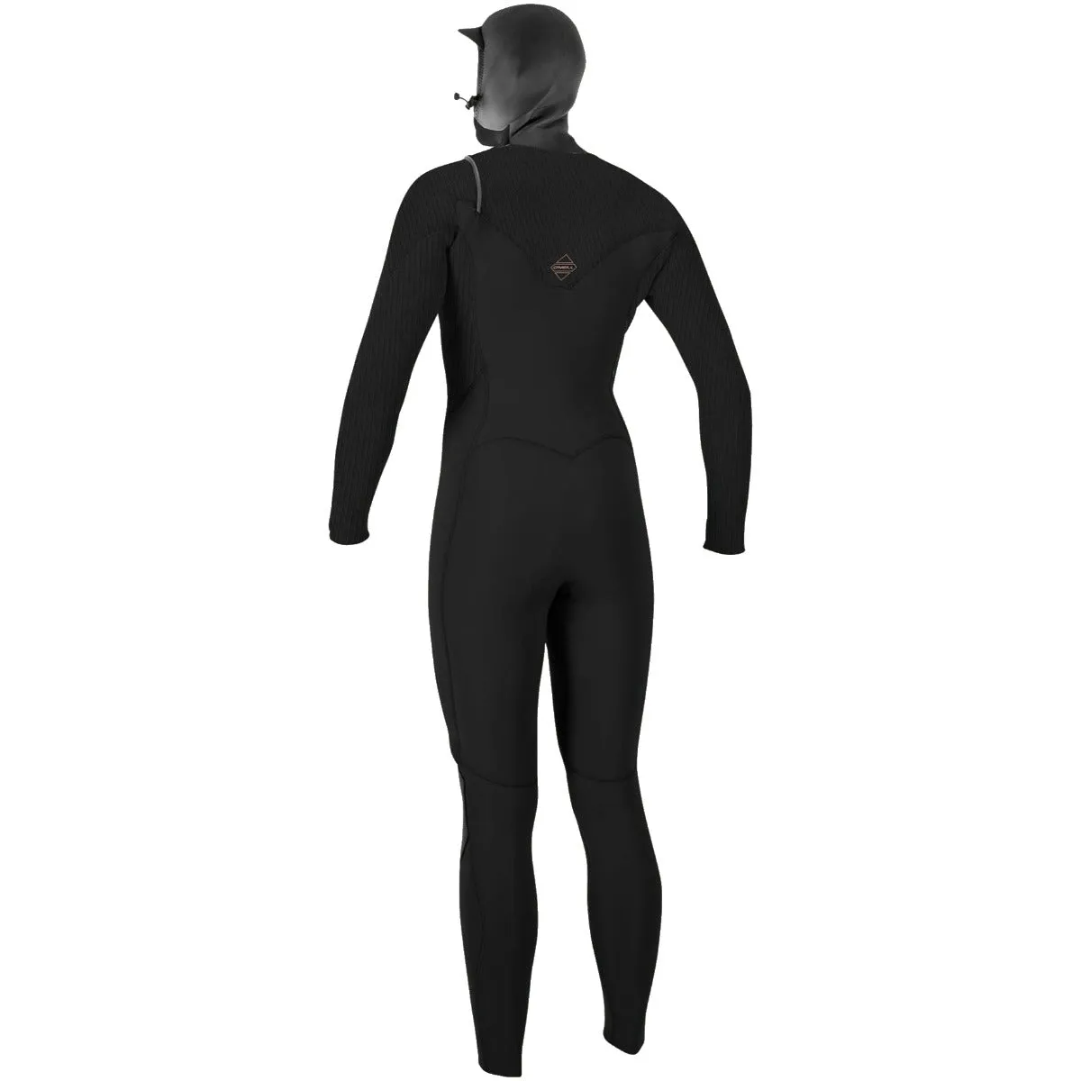 O'Neill Women's Hyperfreak 5.5/4  Hooded Chest Zip Wetsuit