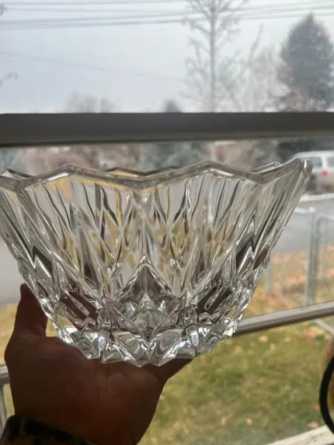 Ornate Crystal Bowl