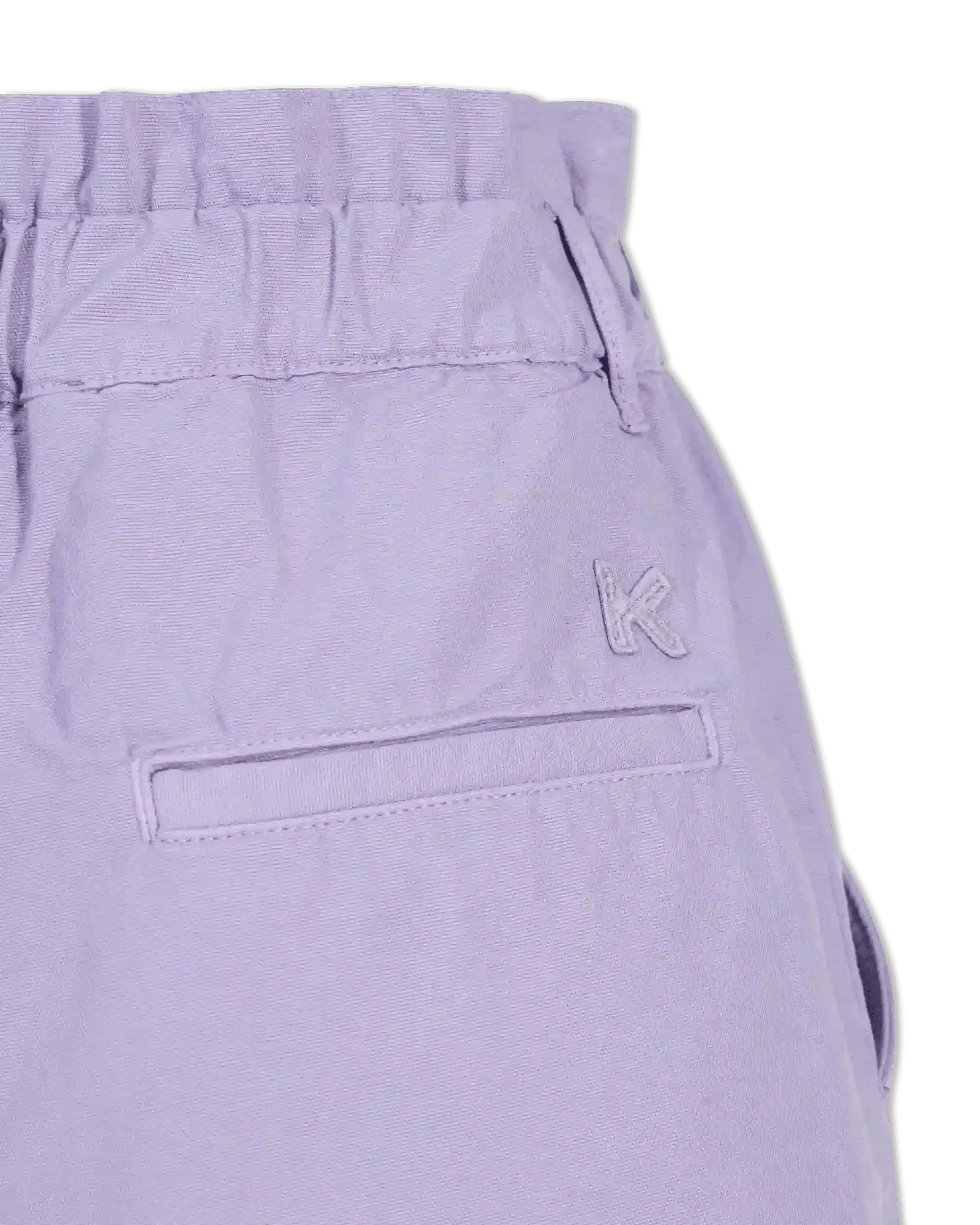 Paperbag Waist Cotton Shorts