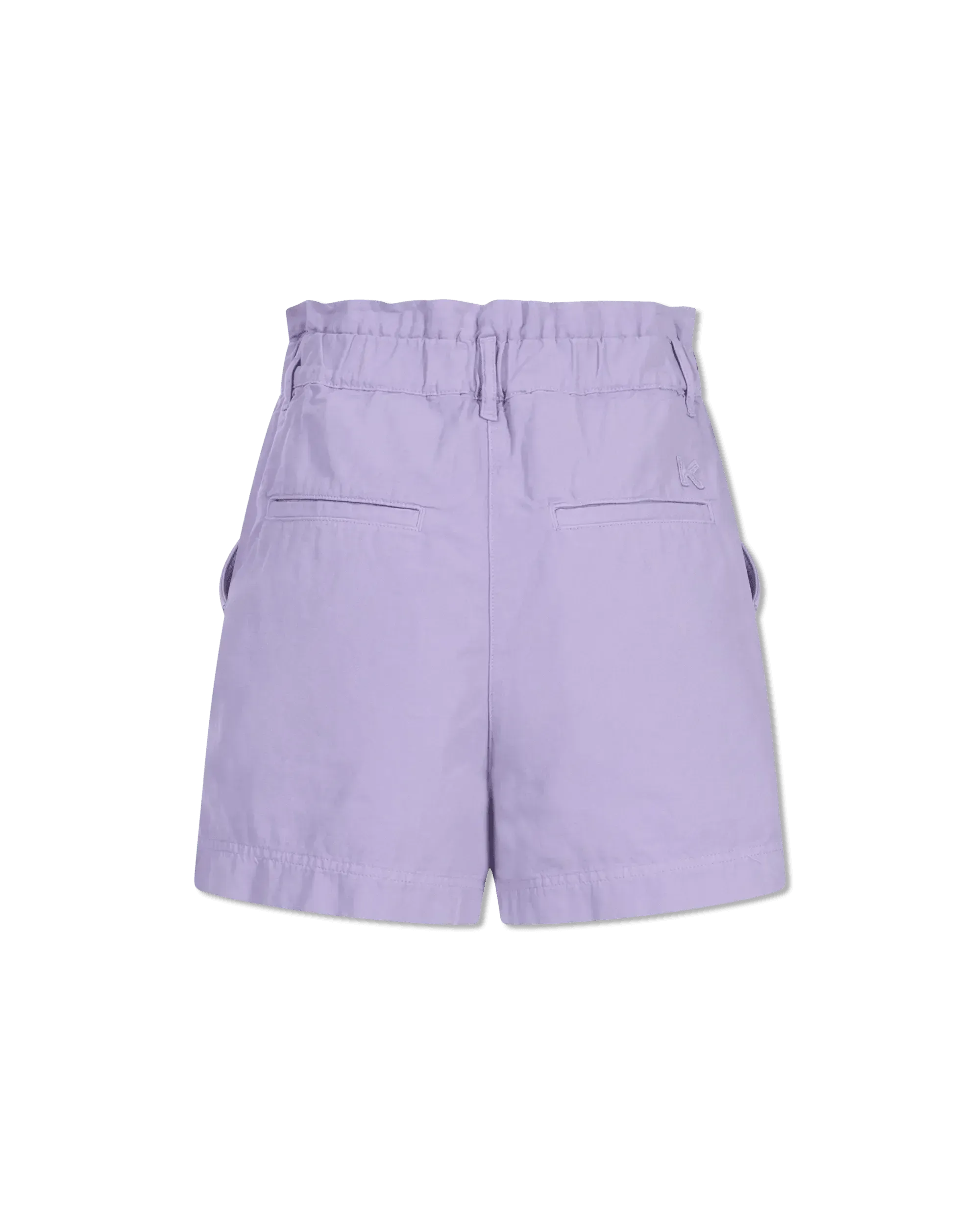 Paperbag Waist Cotton Shorts
