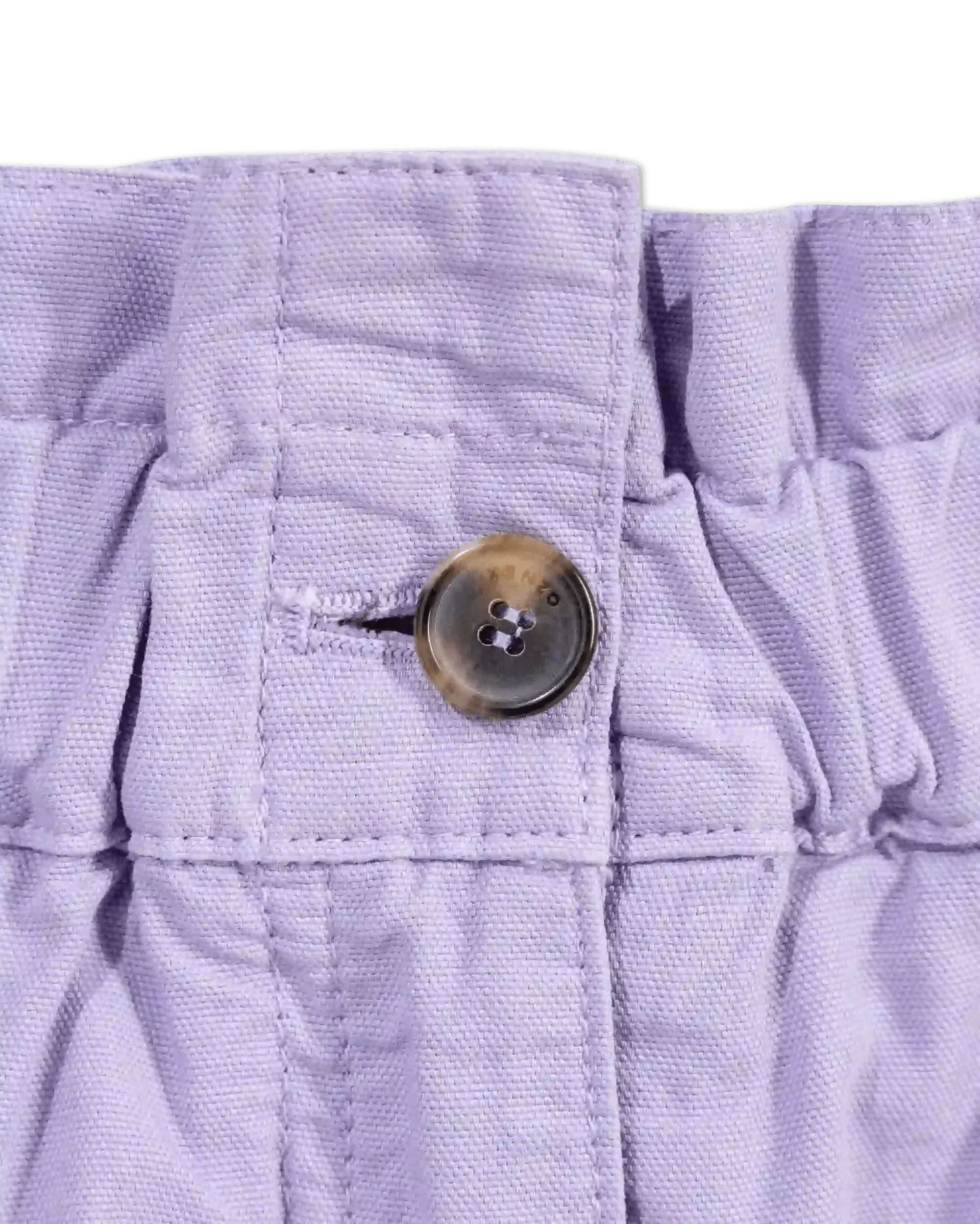 Paperbag Waist Cotton Shorts