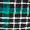 Plaid Ruffled Wrap Blouse -7th Avenue