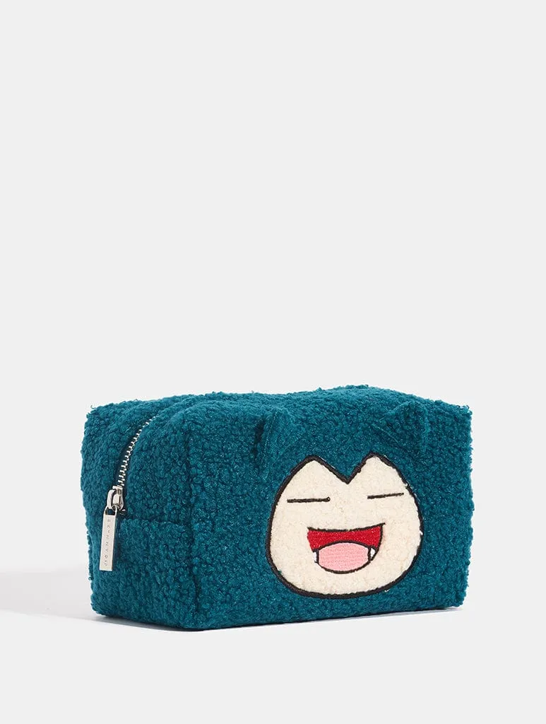 Pokémon Snorlax Embroidered Makeup Bag