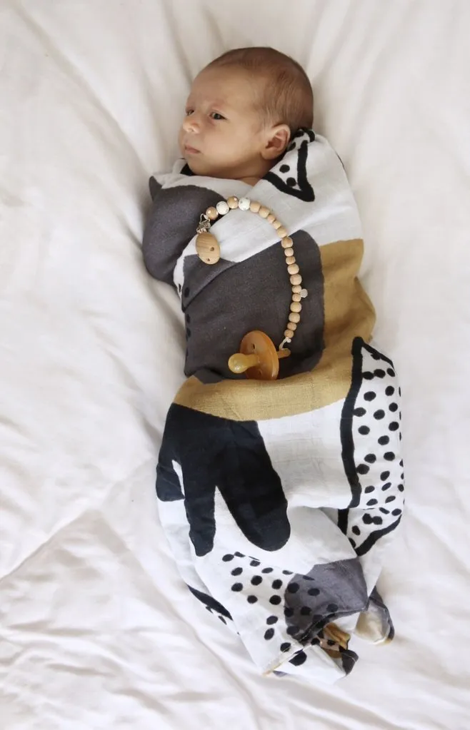 Pop Ya Tot - Muslin Swaddle - Dreamy Eldira