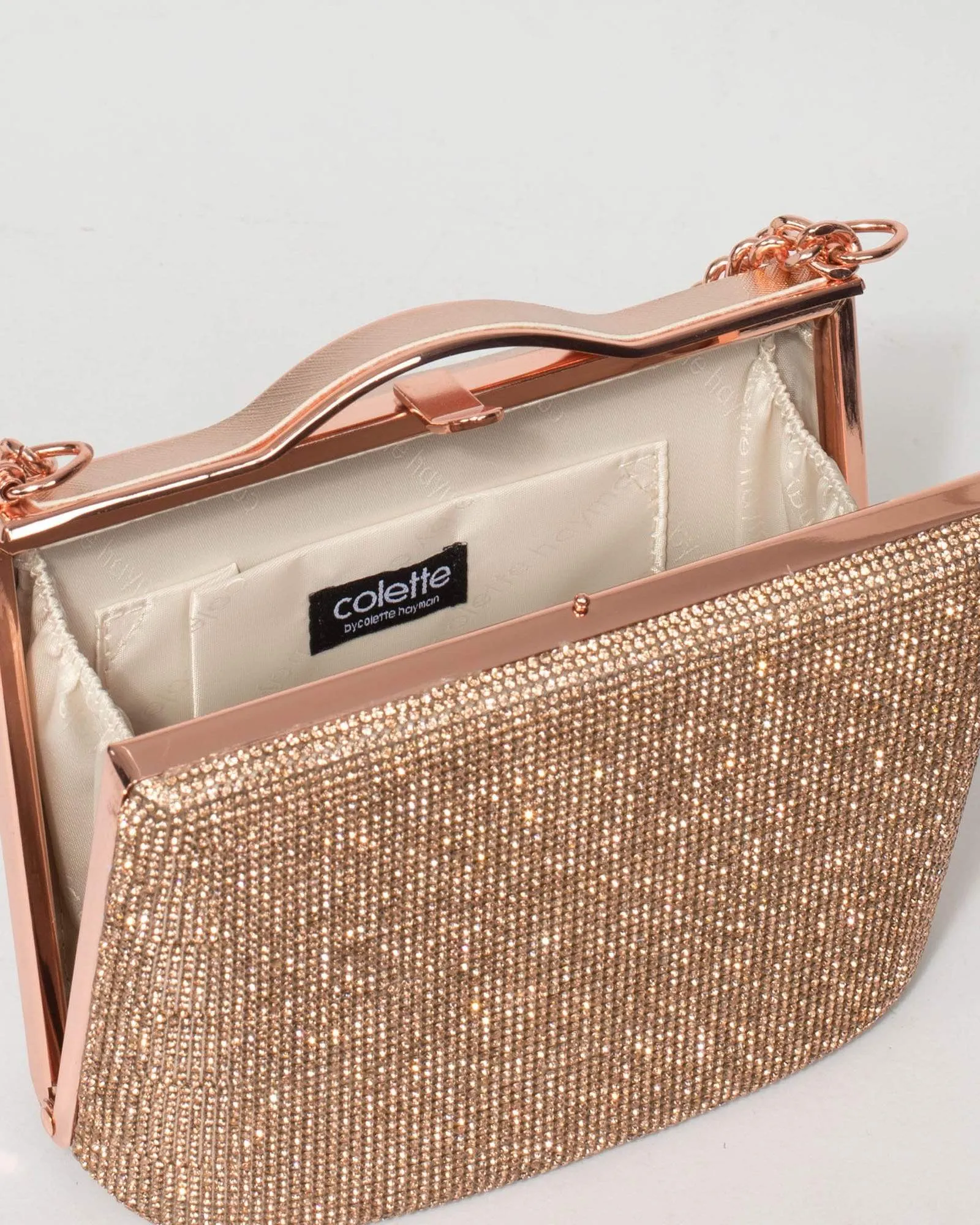 Rose Gold Tullia Chain Bag