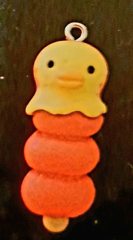 Rubber ducky charm necklace