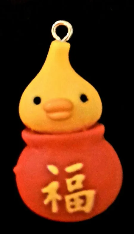 Rubber ducky charm necklace
