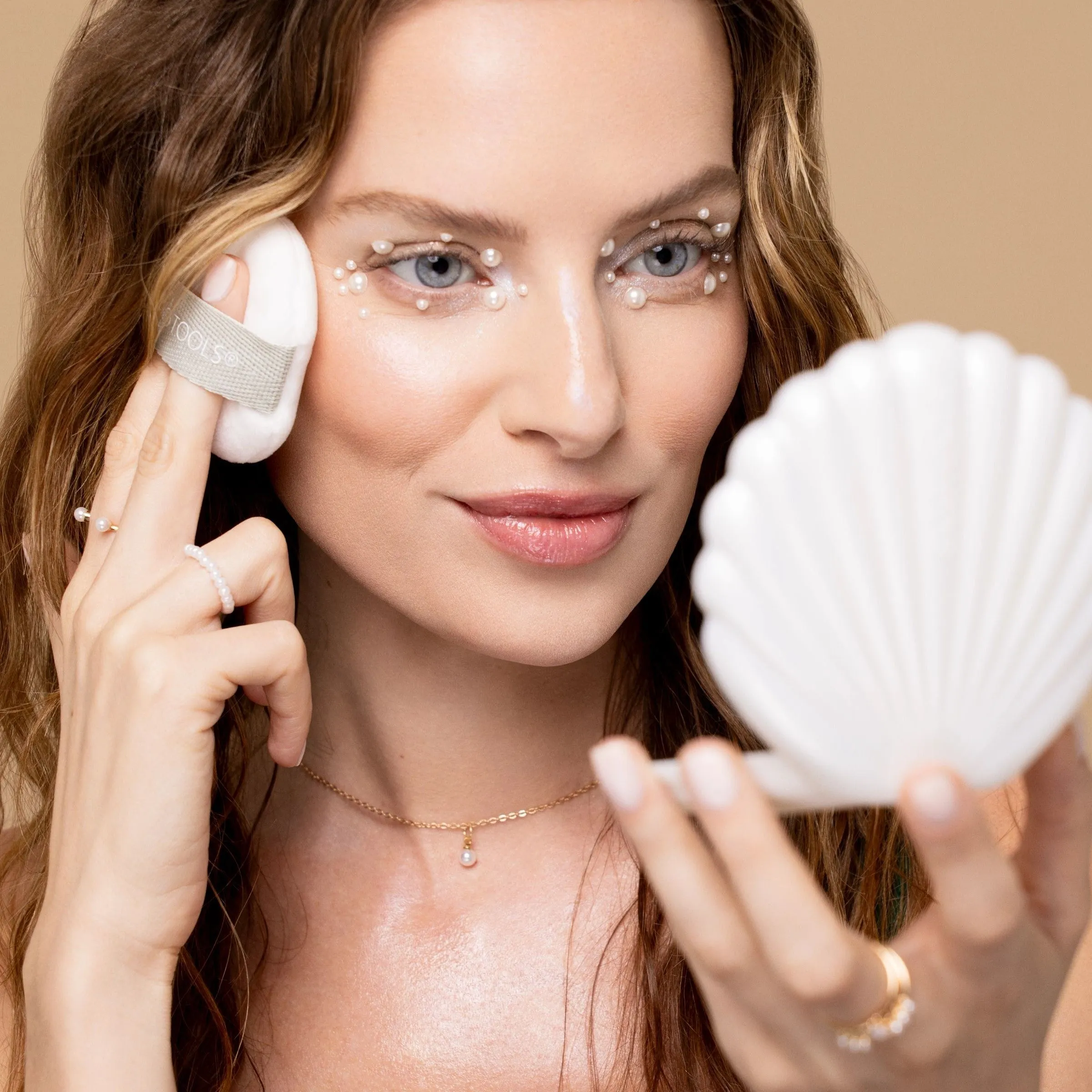 Sea Gems Pearl Puff   Case