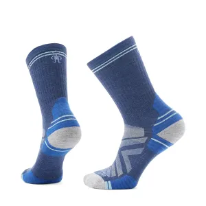 Smartwool Women's Hike Targeted Cushion Crew Socks in Alpine Blue