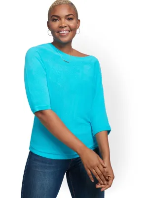 Spring Dolman Sweater