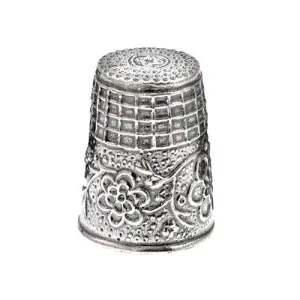 Sterling Silver Thimble Flowers