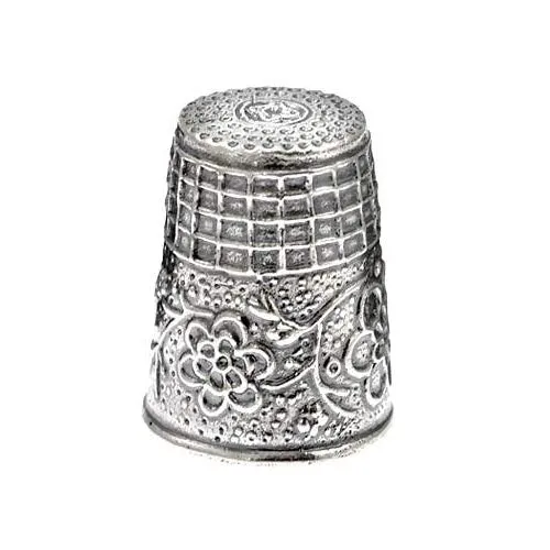 Sterling Silver Thimble Flowers