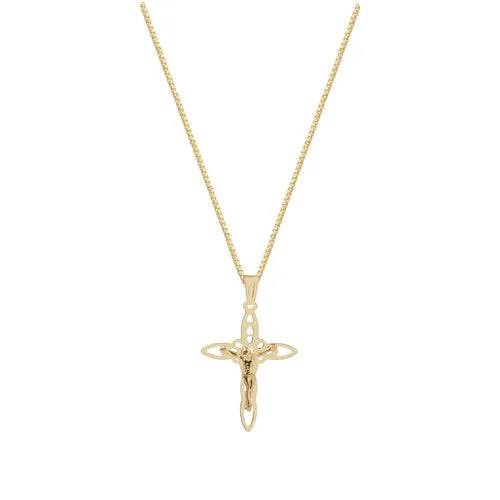 THE ORNATE CROSS PENDANT NECKLACE