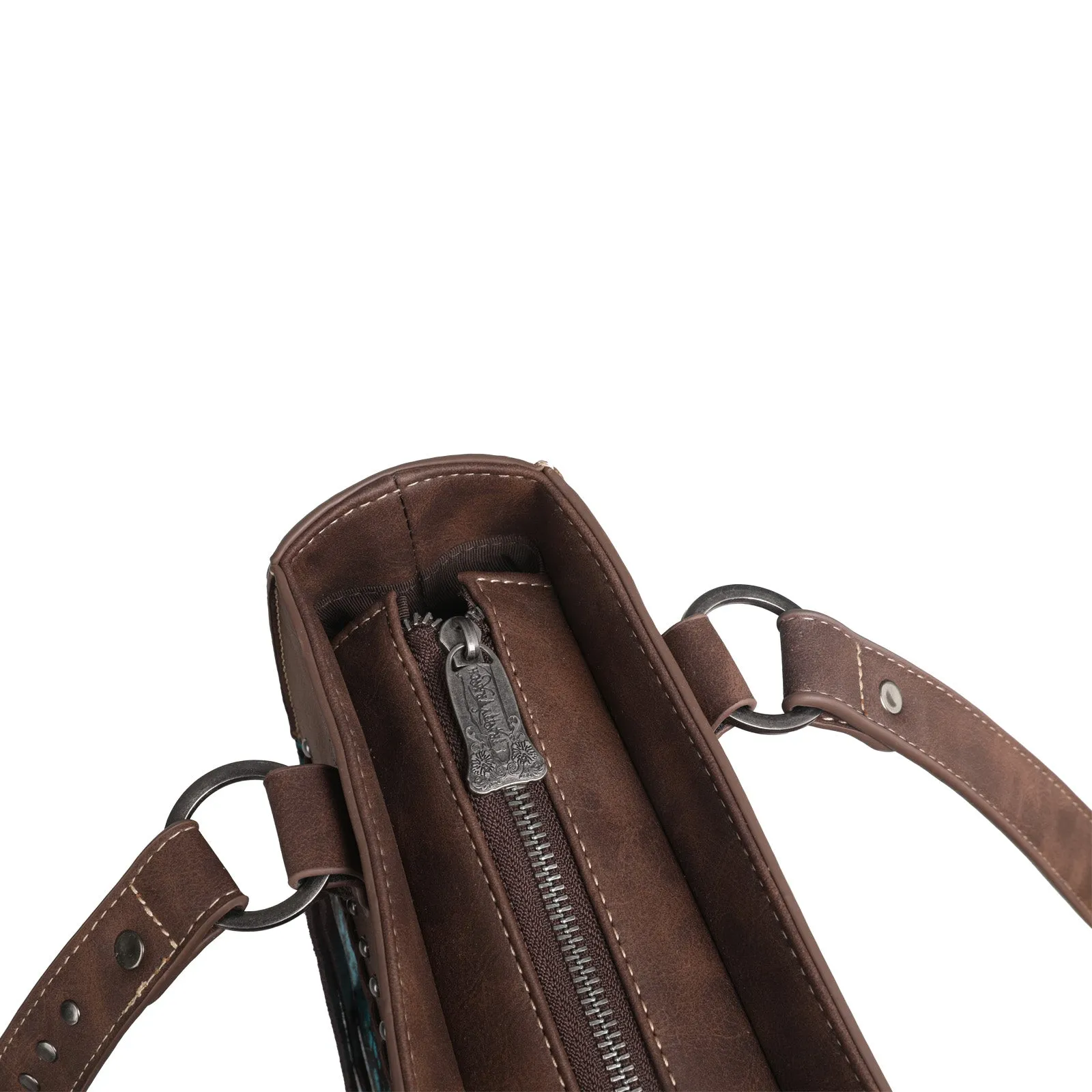 Trinity Ranch Hair On Cowhide Collection Concealed Carry Tote