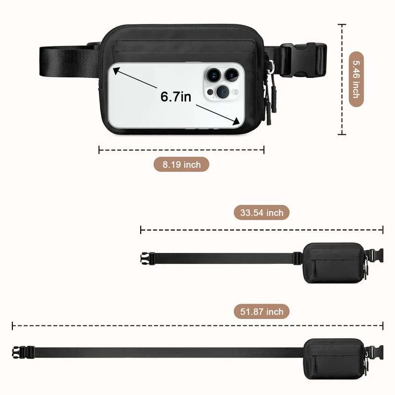 Unisex Fashion Sports Waist Bags