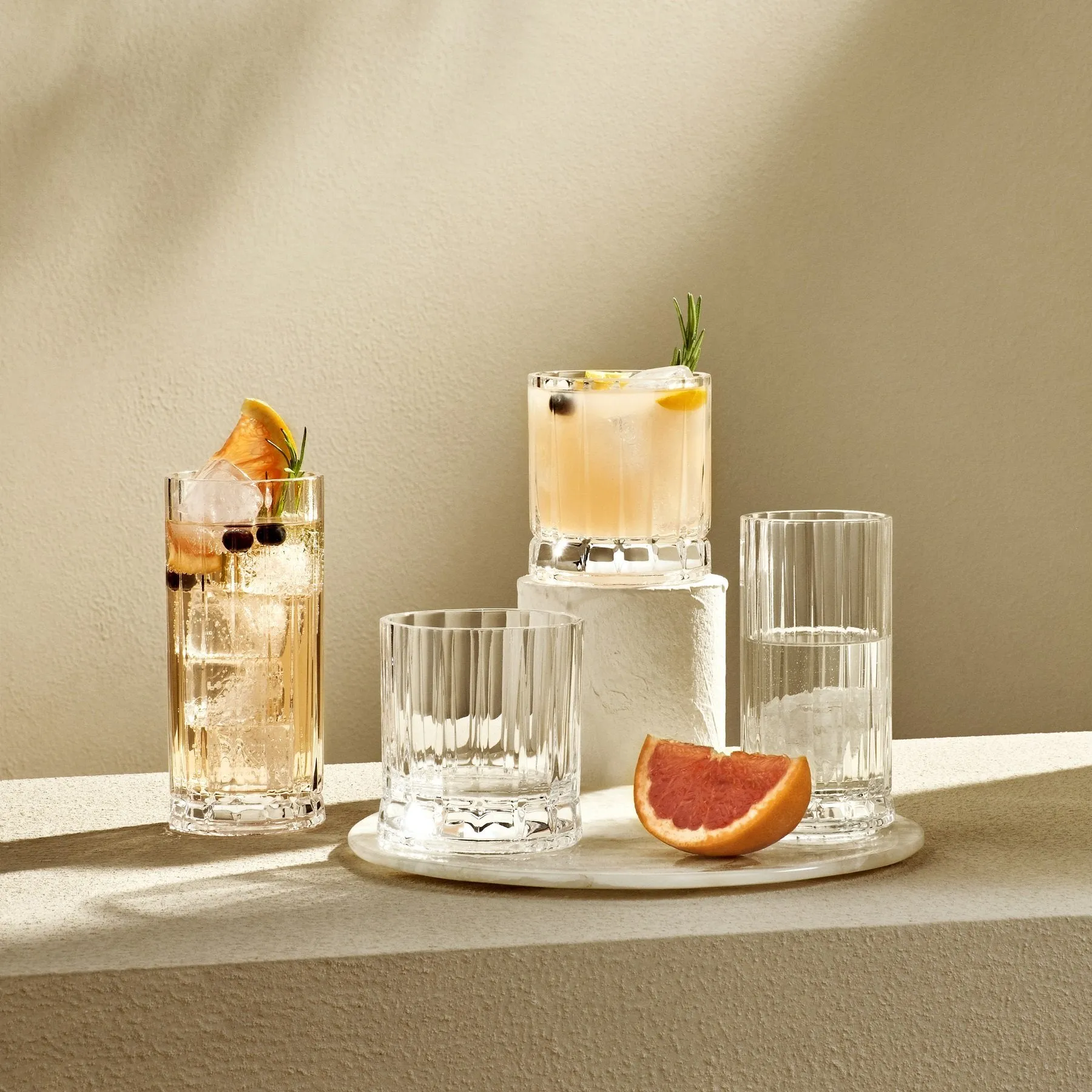 Wayne High Ball Glass (Set of 4)