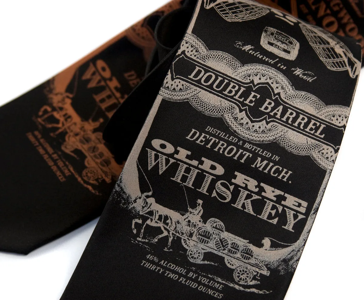Whiskey Business Silk Necktie