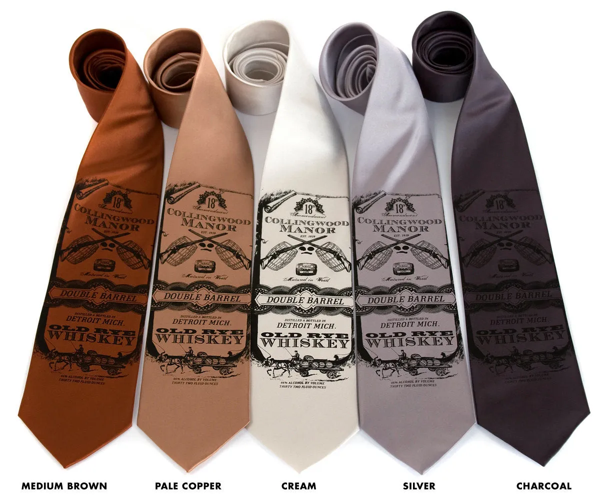 Whiskey Business Silk Necktie