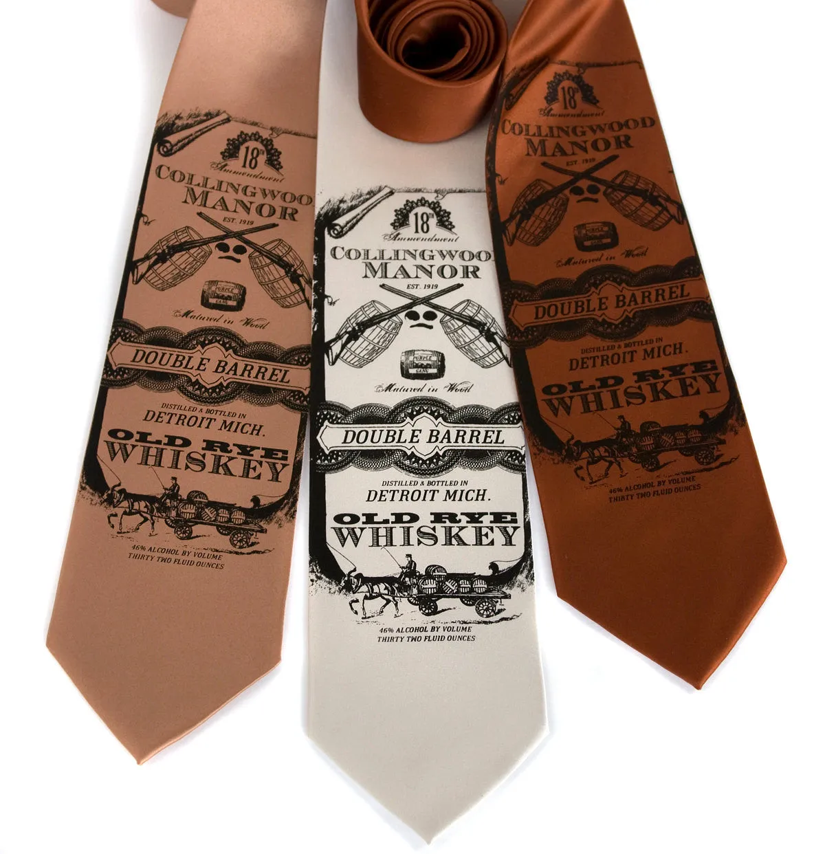Whiskey Business Silk Necktie